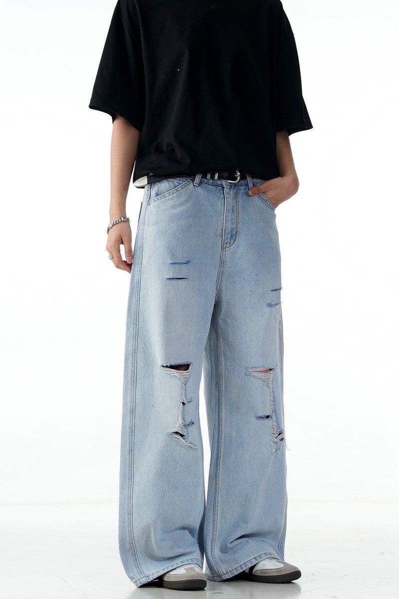 Blue Ripped Jeans
