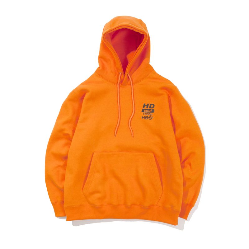 HDS（ハイデフィニションソウル）の「HD SOUL HOODIE - ORANGE（Tops）」