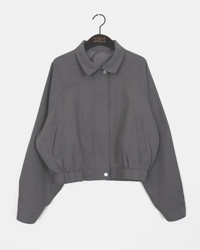 Dasun Collar Cotton Blue Jackets