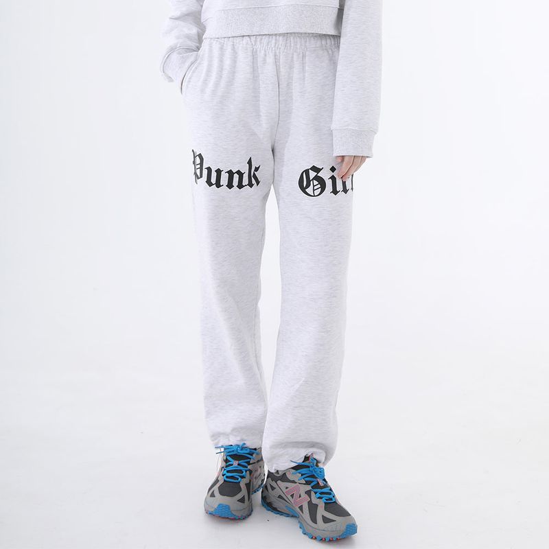 CLUT STUDIO(クラットスタジオ)の「1 0 punk girl jogger pants - LIGHT GREY(Pants)」