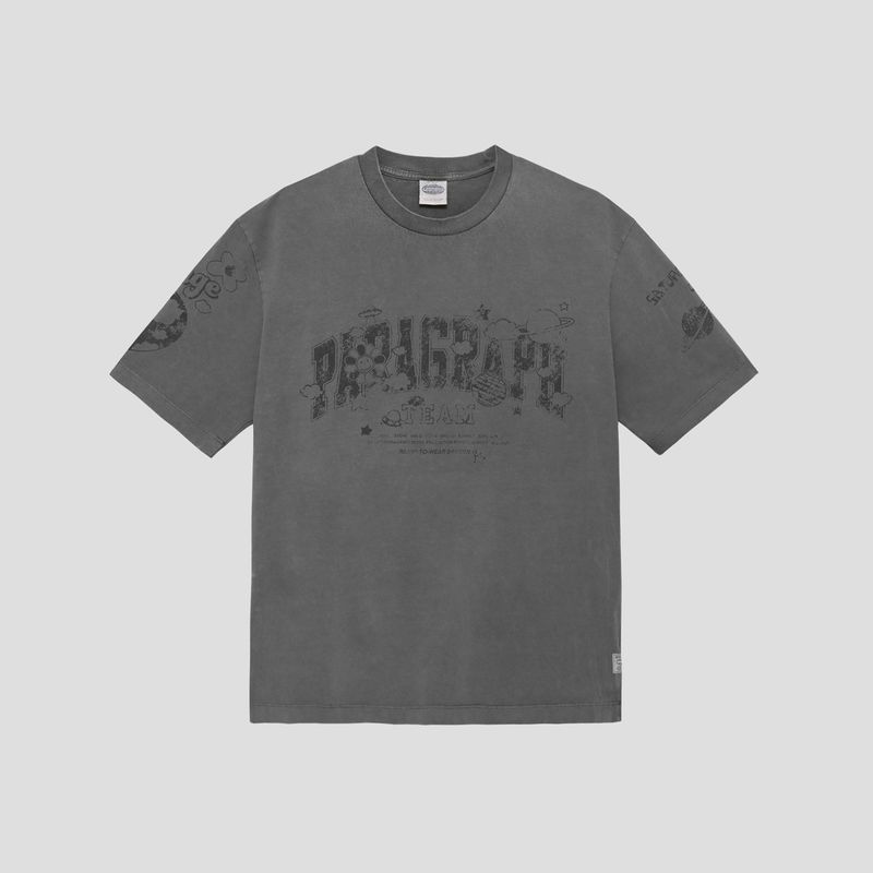 PARAGRAPH（パラグラフ）の「VINTAGE HAPPY SMILE T SHIRT（Tops）」