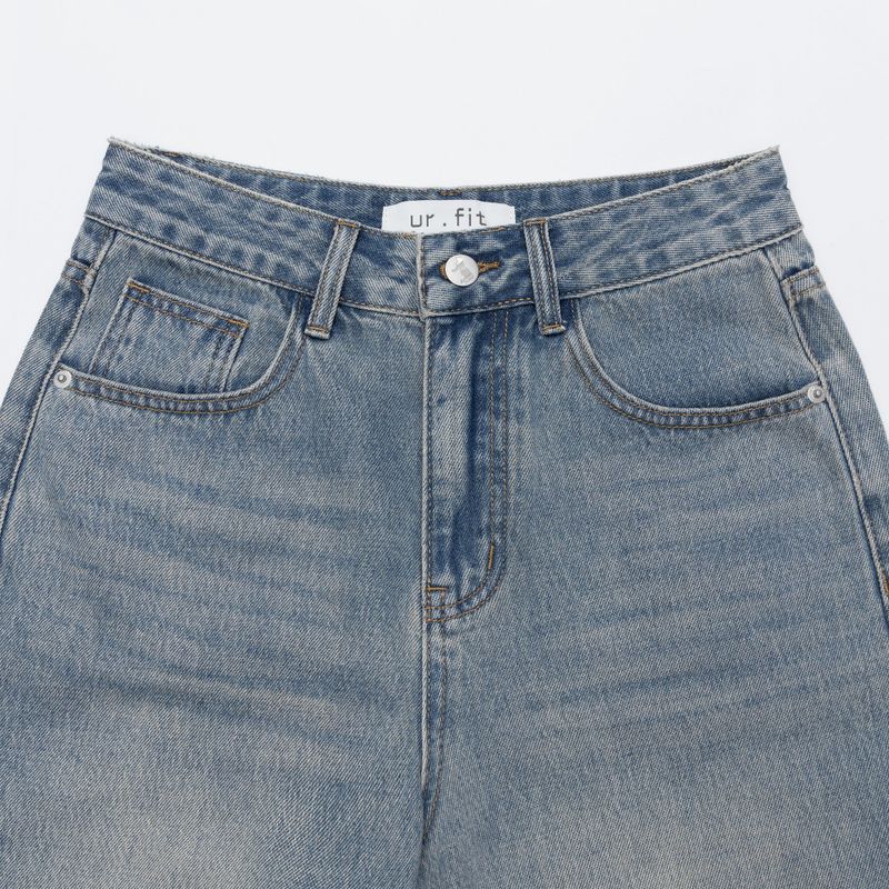 CLASSIC VINTAGE HALF-LENGTH DENIM PANTS code 18202