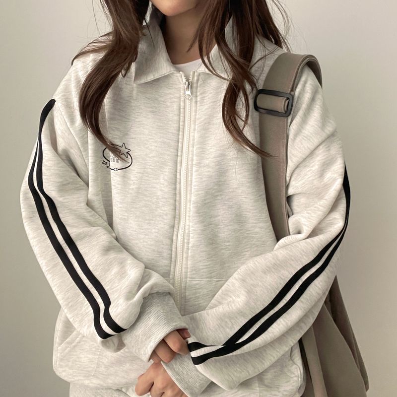 Rango Track Line Collar Two Way Zip-Up