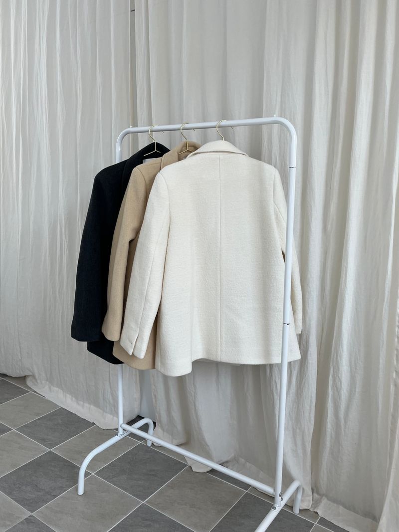 Innerf Wool Half Coat (3 colors)