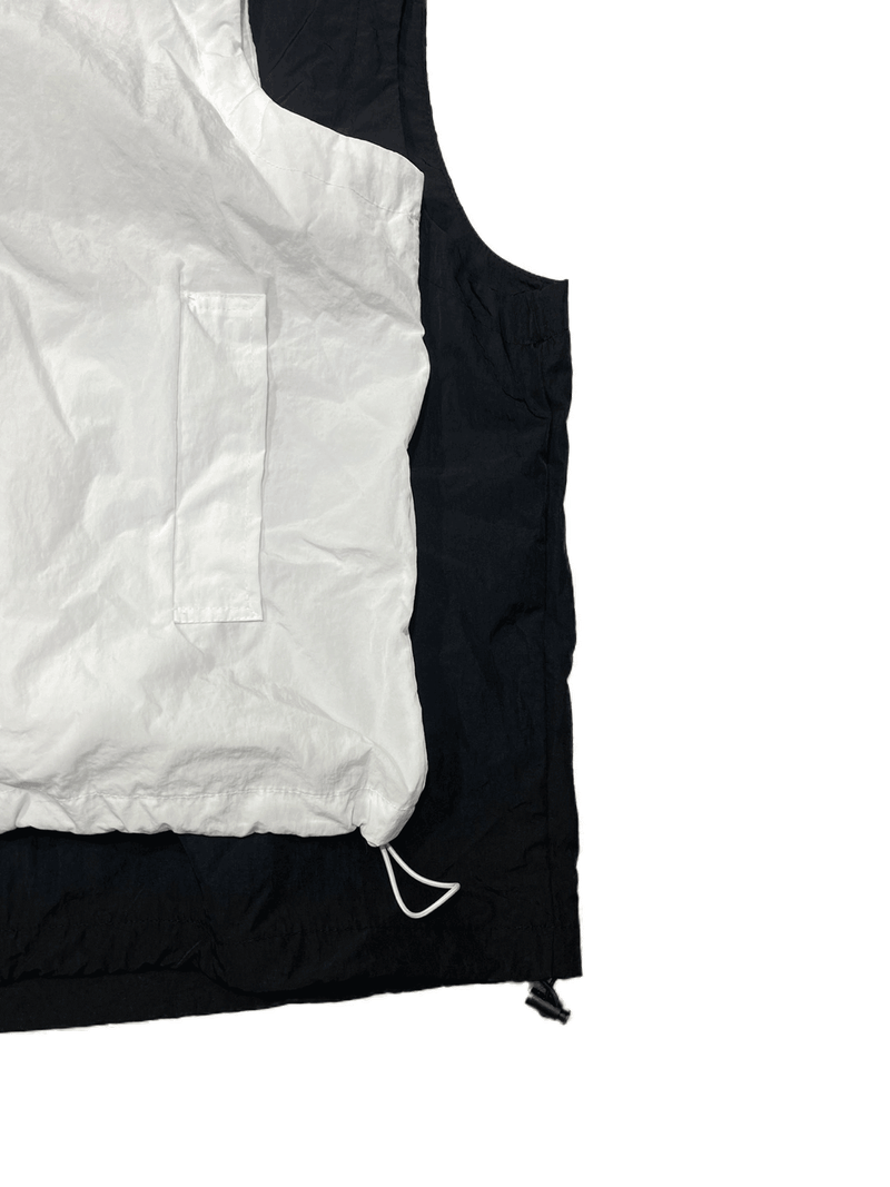 Light two way zip up vest 2C