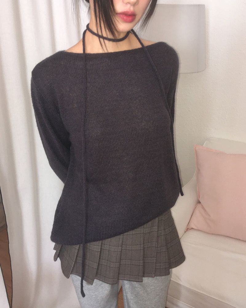 Dappelle checkered pleated mini skirt