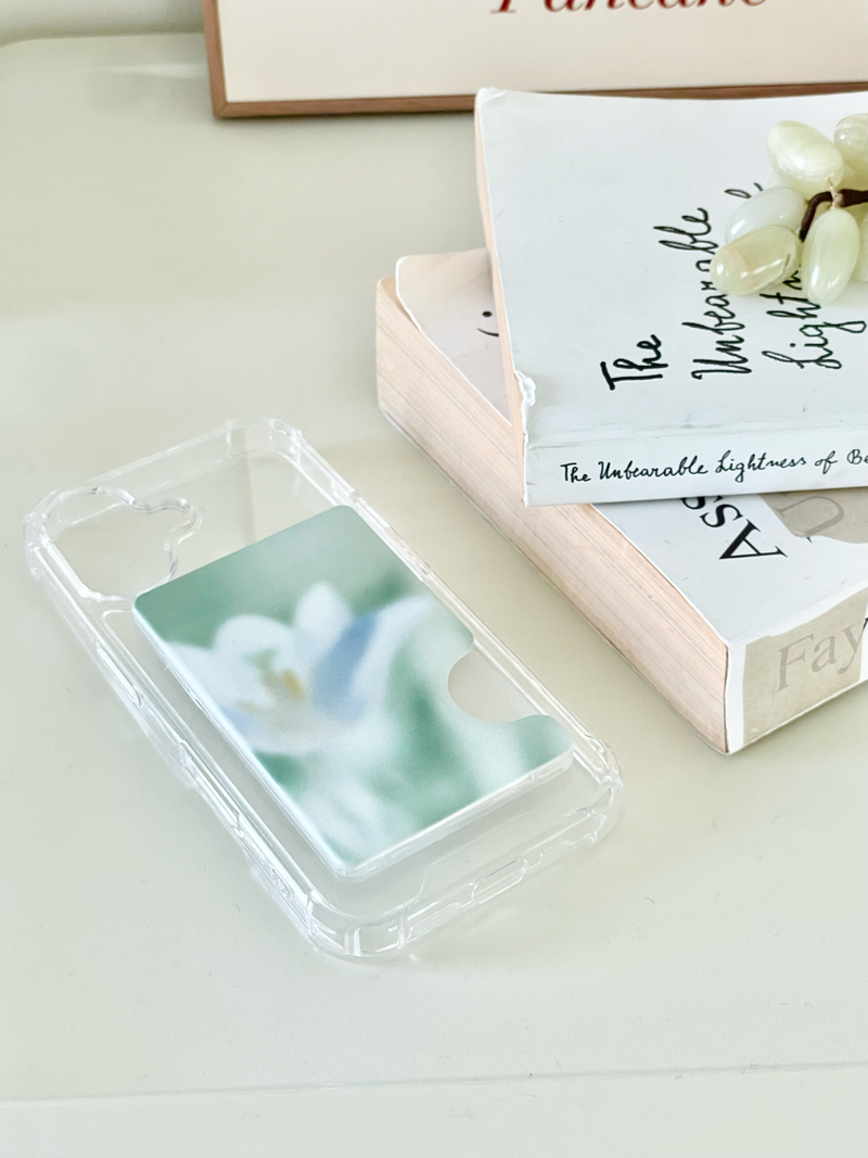Annak(アンナック)の「【グリーンリリーグラデーション magsafe カードスロット】(スマホグッズ/小物)」