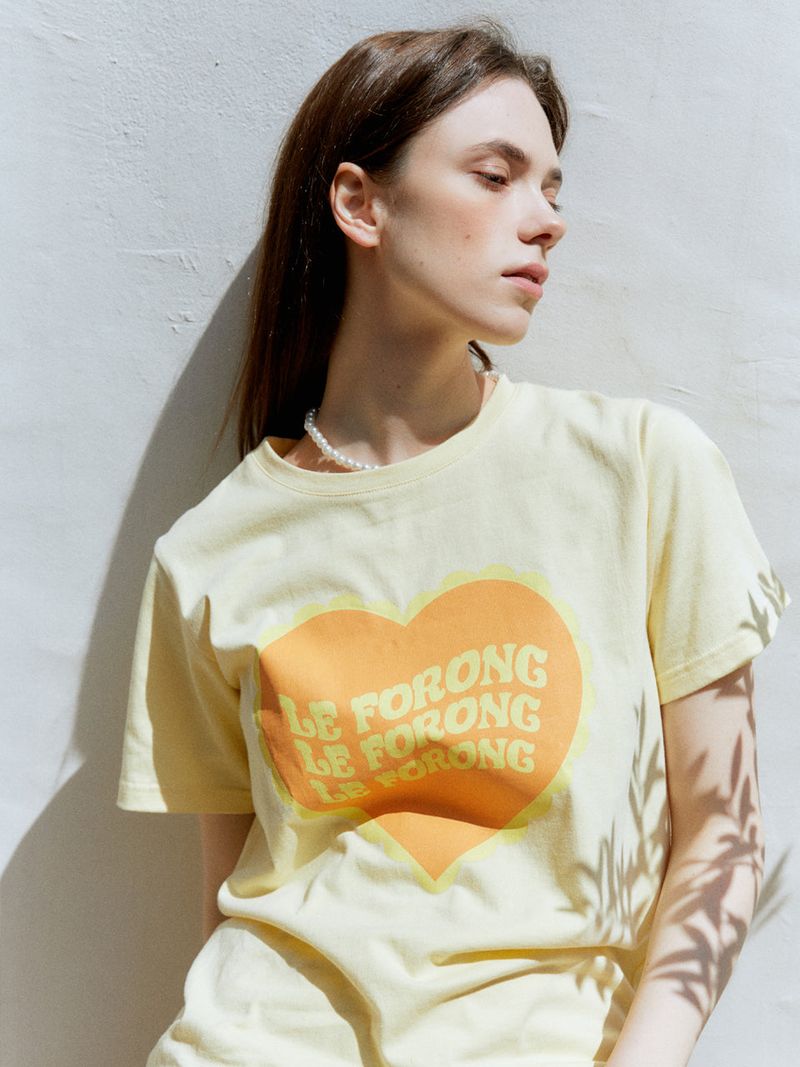 The Summer Romance T-shirt (Yellow)