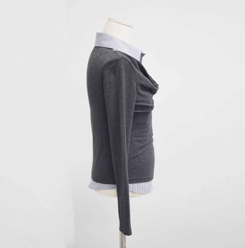Fancy Shirred T-Shirt