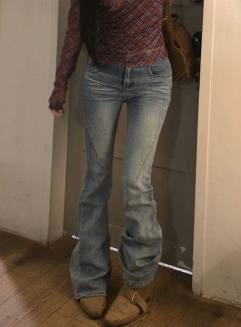 Vintage Two Line Bootcut Denim