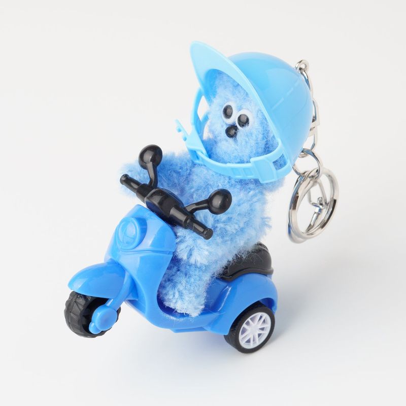 CUSTOMI（カストミ）の「バイカーモンスターキーチェーン ブルー（トイ/キーホルダー）」