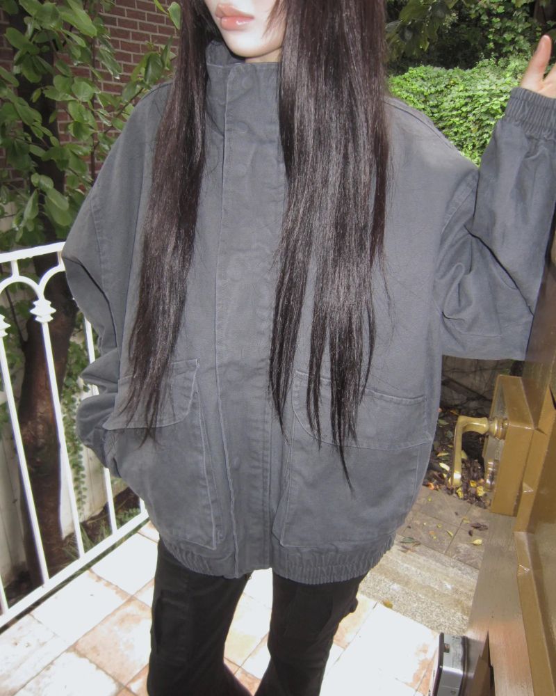 Marian Oversized Vintage Washed Field Jacket