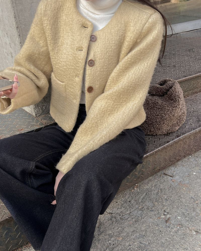 Nokara Wool Crop Jacket