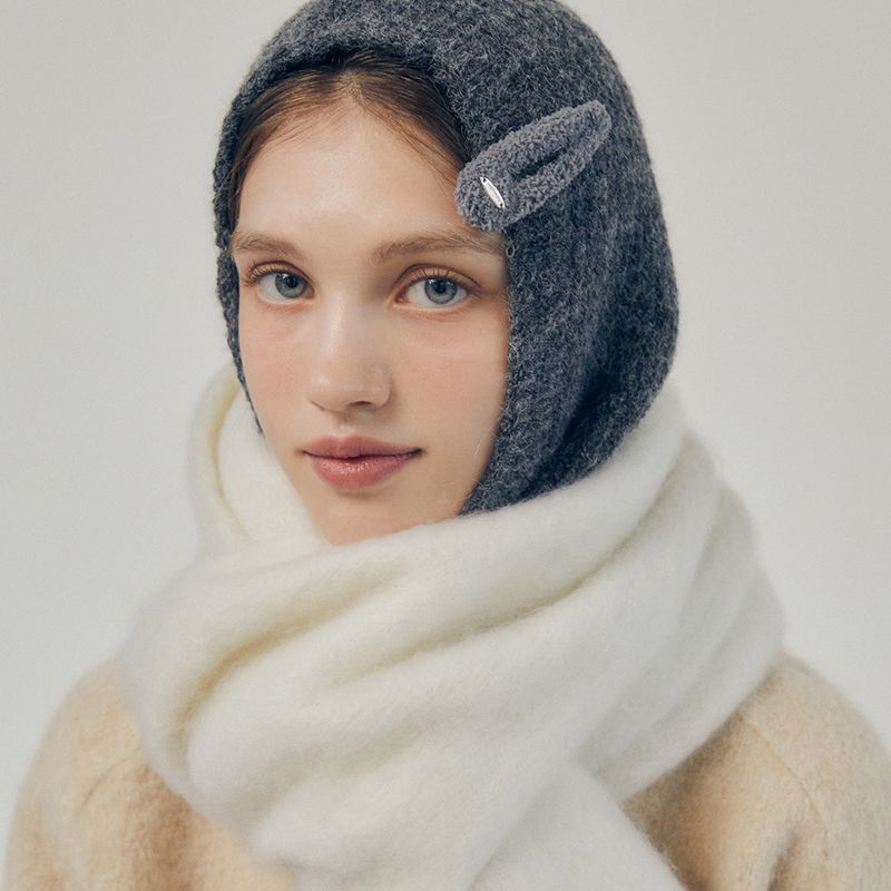 BOUCLE SIDE HAIR PIN (GRAY)