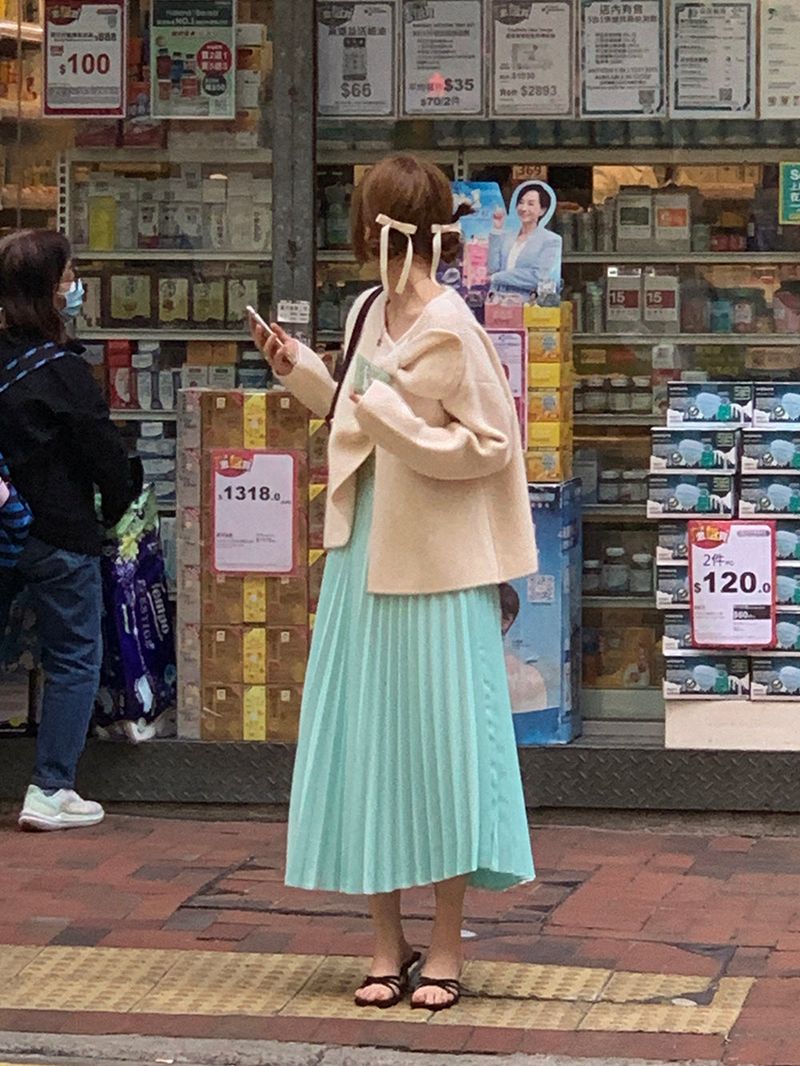 [MADE] LOVE MORE PINTUCK LONG SKIRT