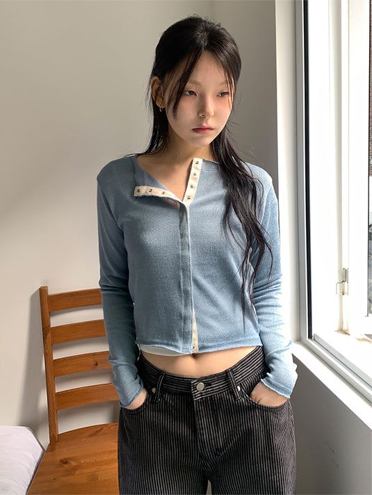 KOSI MODAL SNAP CARDIGAN (5C)