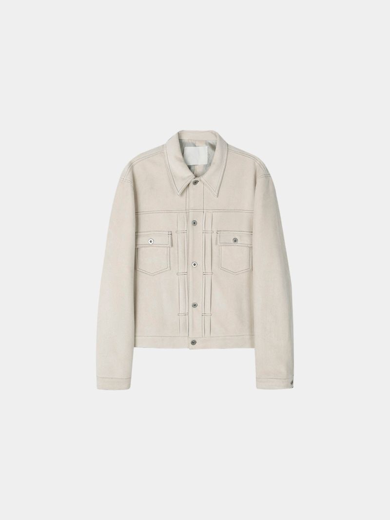 Add suede tracker jacket