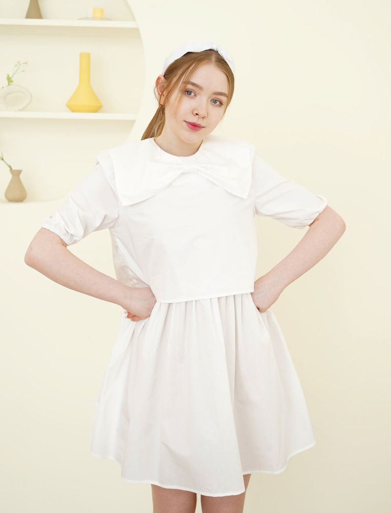 sailor ribbon onepiece