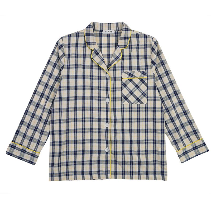 チェックパジャマ(W) / CHECK PAJAMA_NAVY(W)