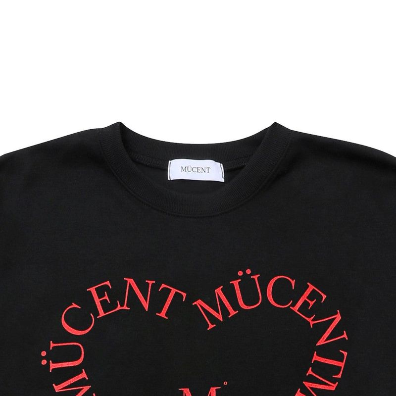 HEART LETTERING LOOSE FIT MTM
