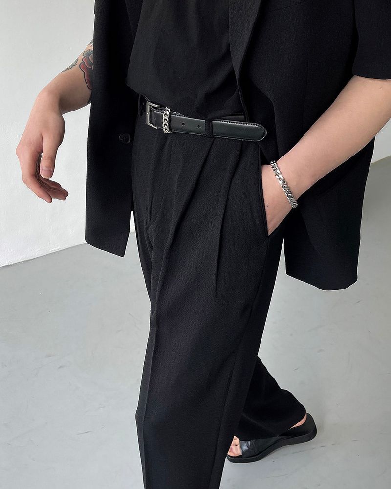 CR Slow Linen Wide Slacks (2 colors)