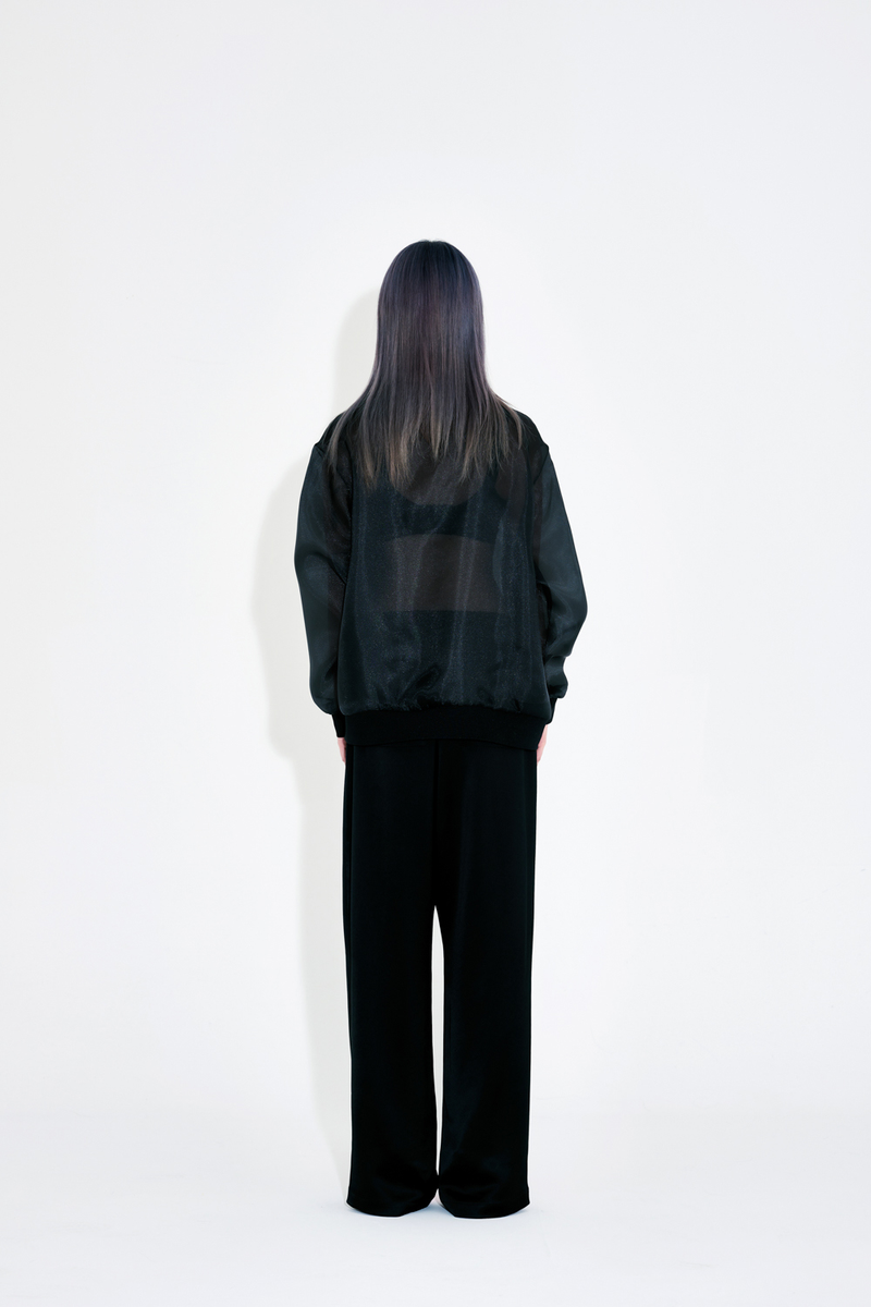 Organza M2M Blouse - Black