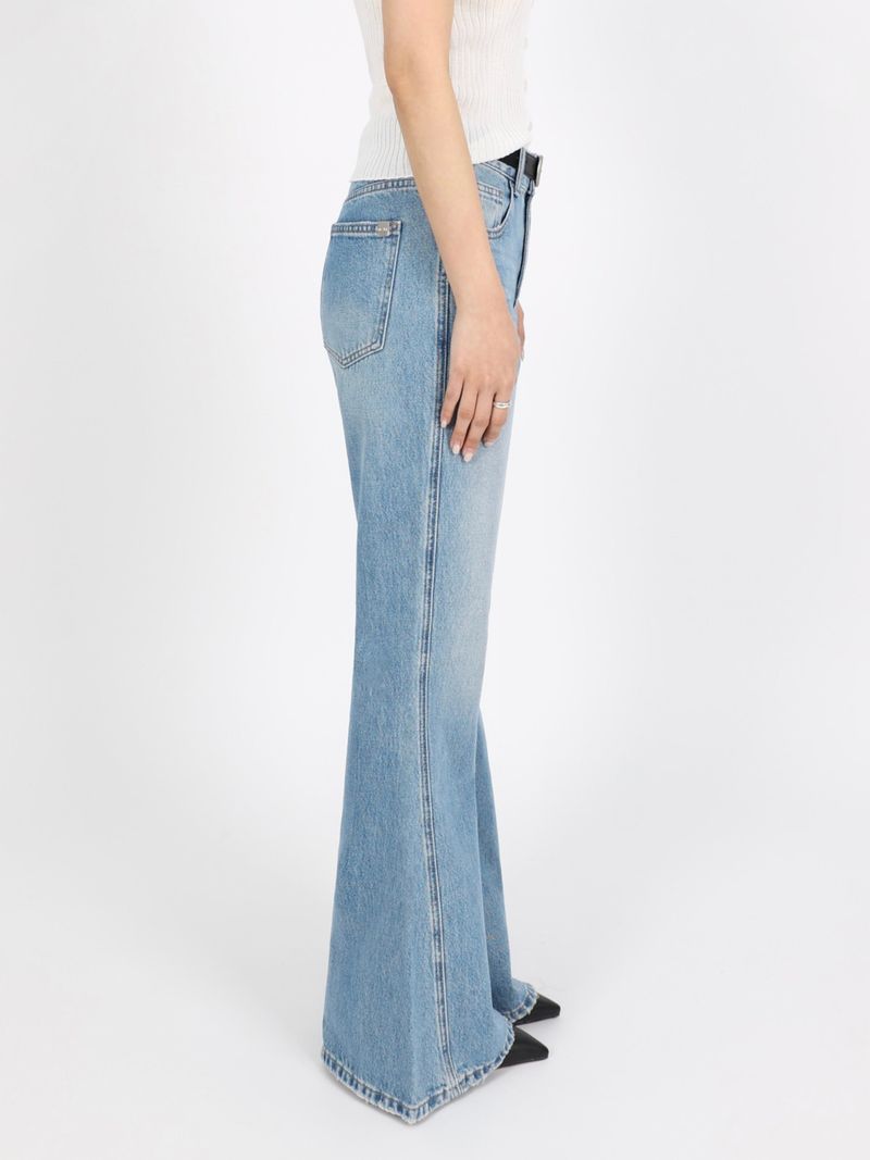 MID-WAISTLINE FLARE DENIM code 26209