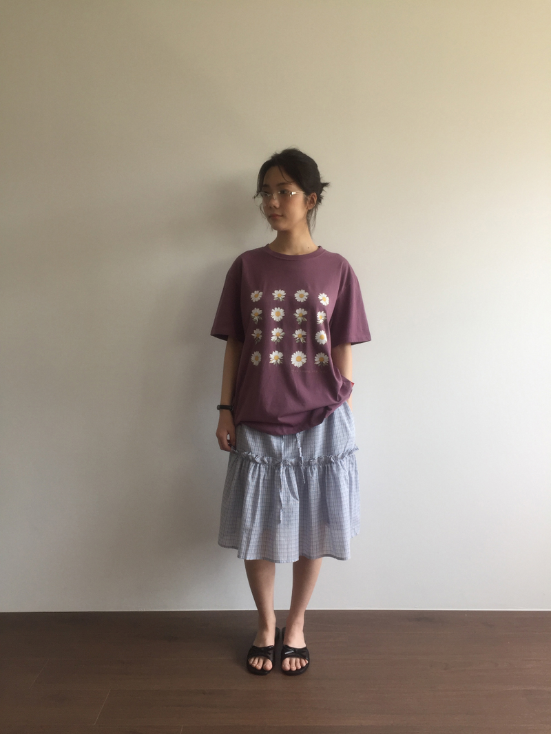 YWD FLOWER T-SHIRTS (3color)