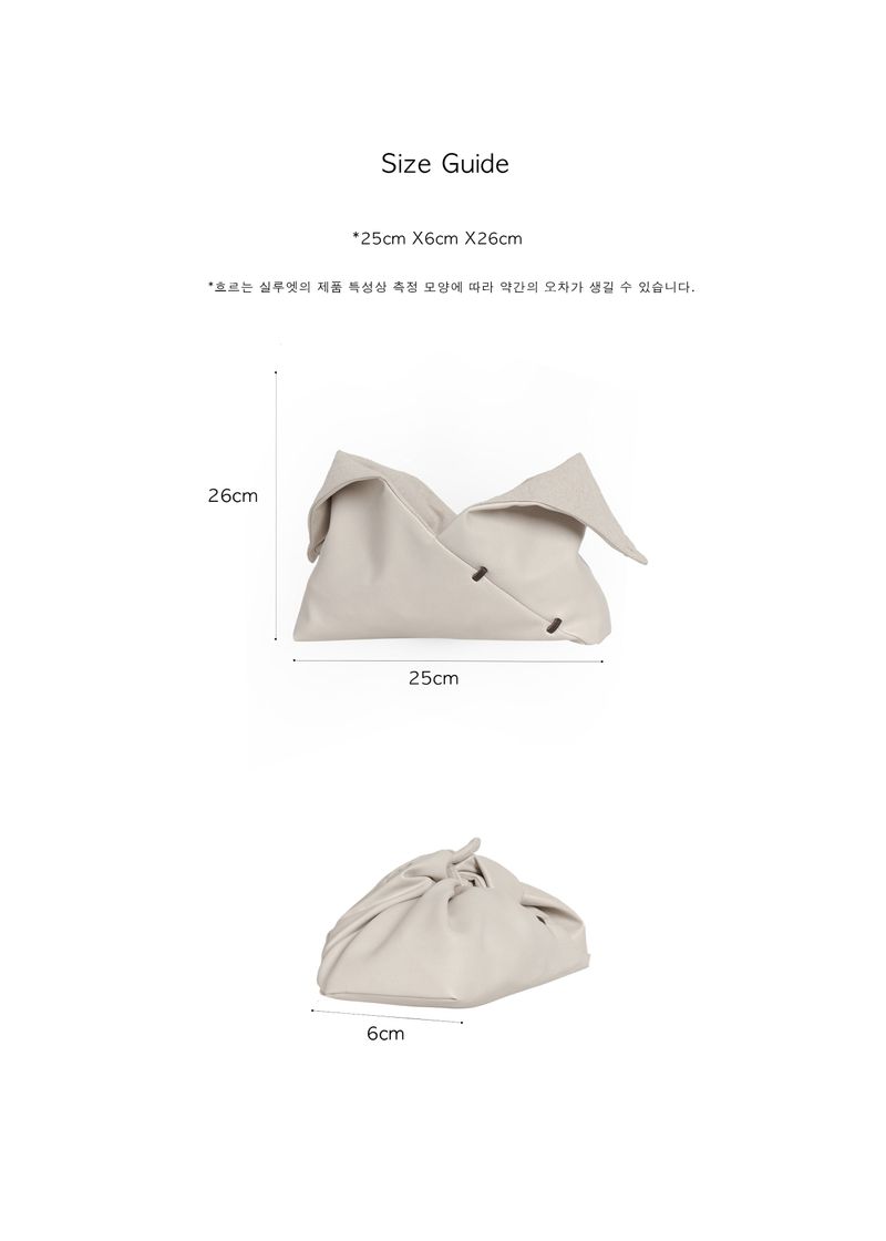 SOMU borigami Pouch_Warm gray