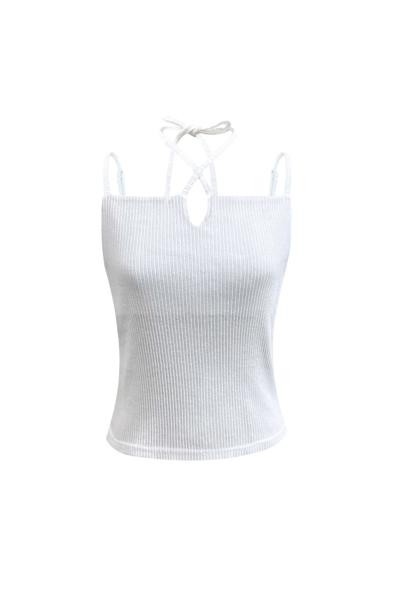 WINSOME BUSTIER SLEEVELESS / WHITE