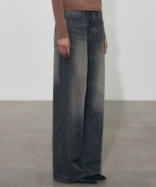 NEWTRO WASHING WIDE PANTS_BLUE