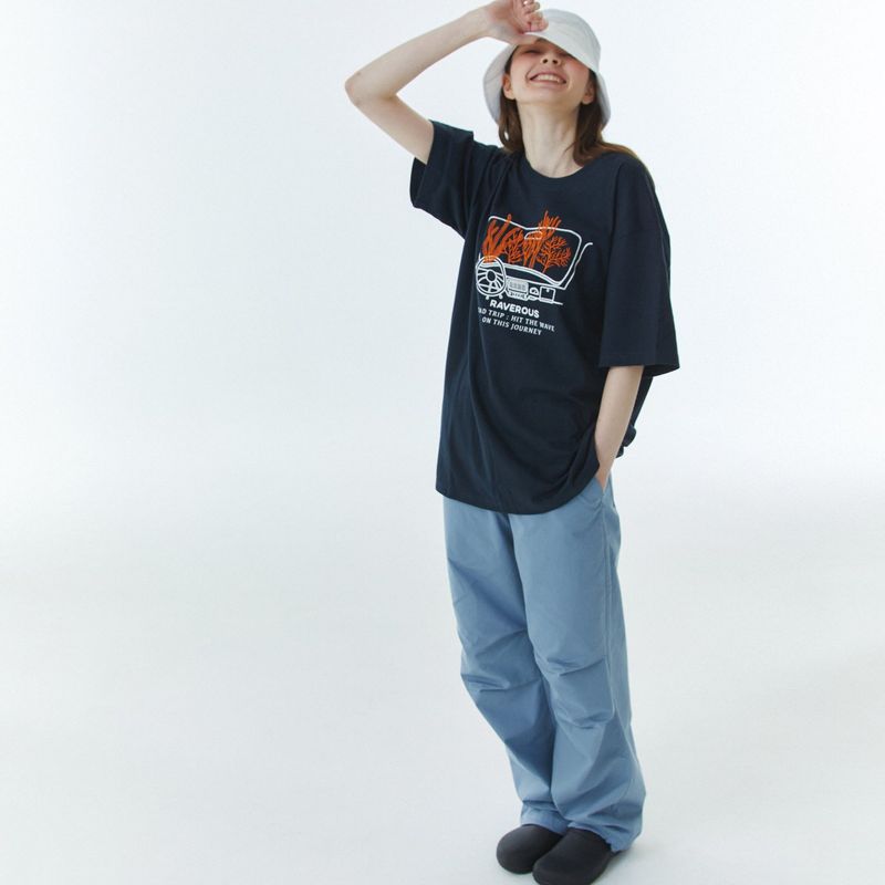 Coral T-Shirt Navy