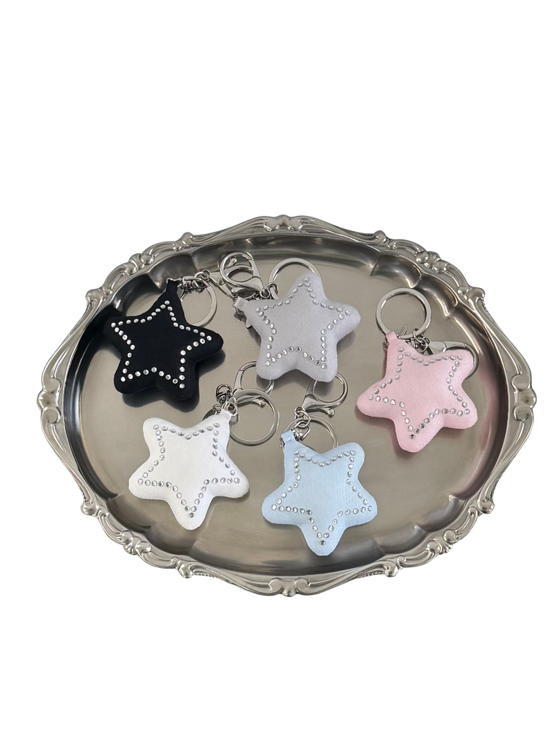 [MADE] Twinkle cushion keyring - star