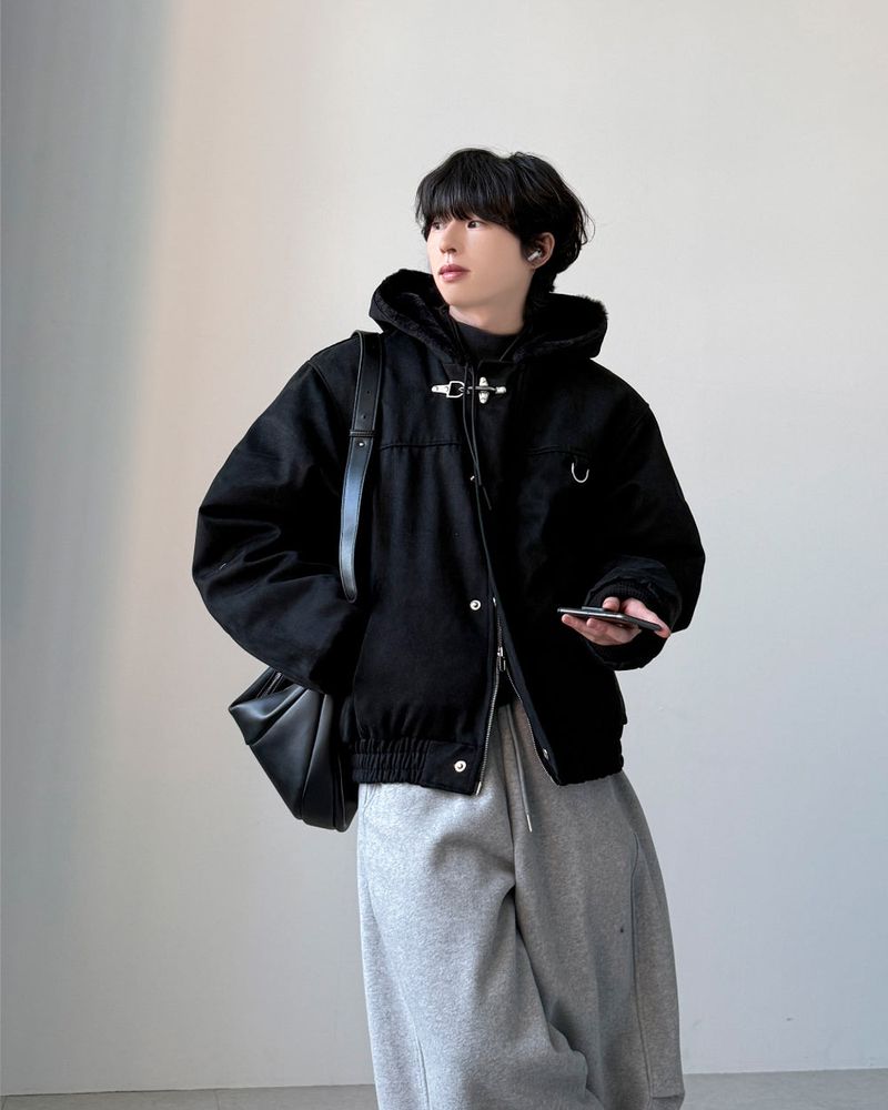 Maha Suede Buckle Jacket