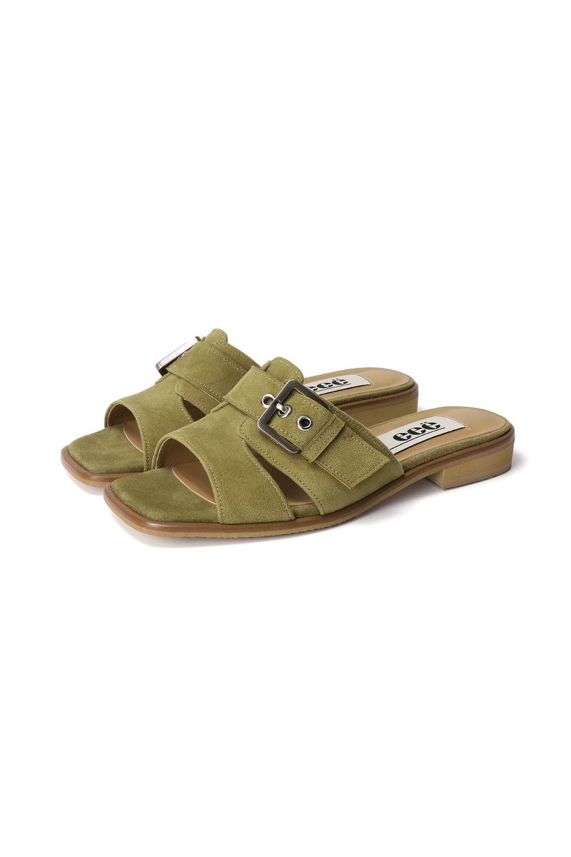 JOY BUCKLE SLIDER_3COLORS