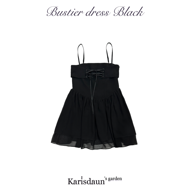 KARISDAUN（カリスダウン）の「ビスチェドレス　ブラック（ワンピース/ドレス）」