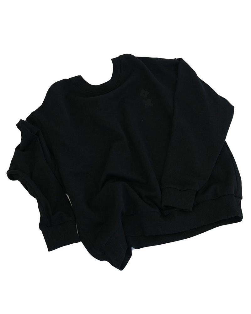 Box pleats logo mtm / black