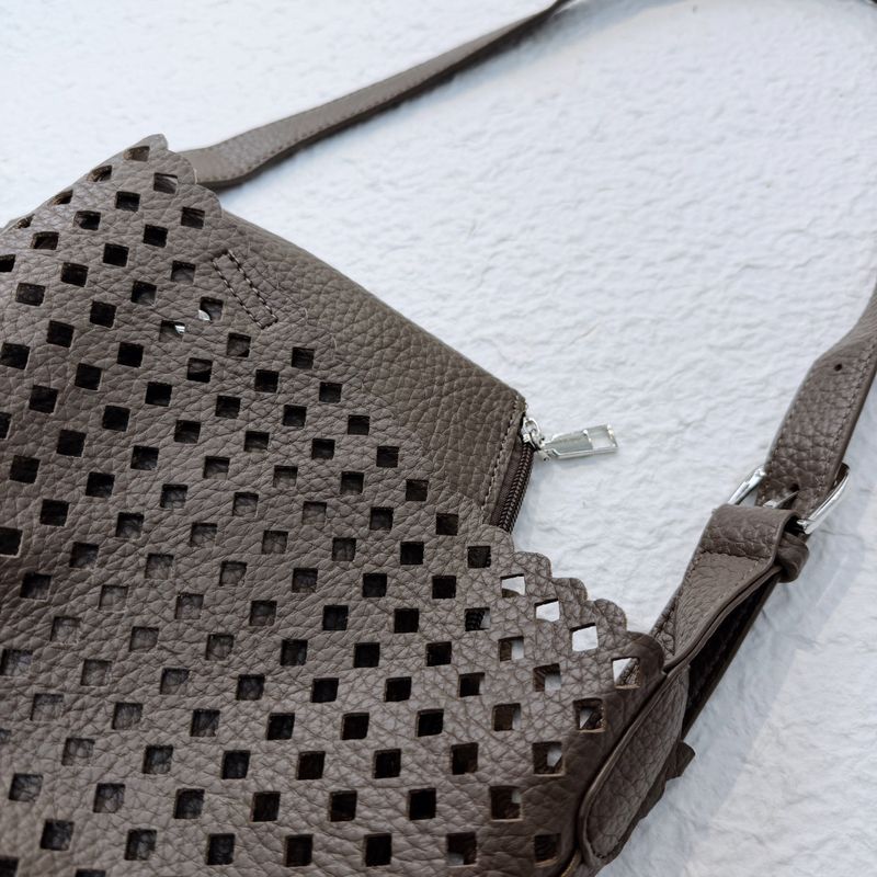 Woven Grid Bag
