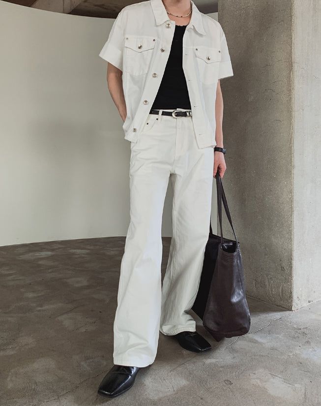 Vaynel Studded Bootcut Pants