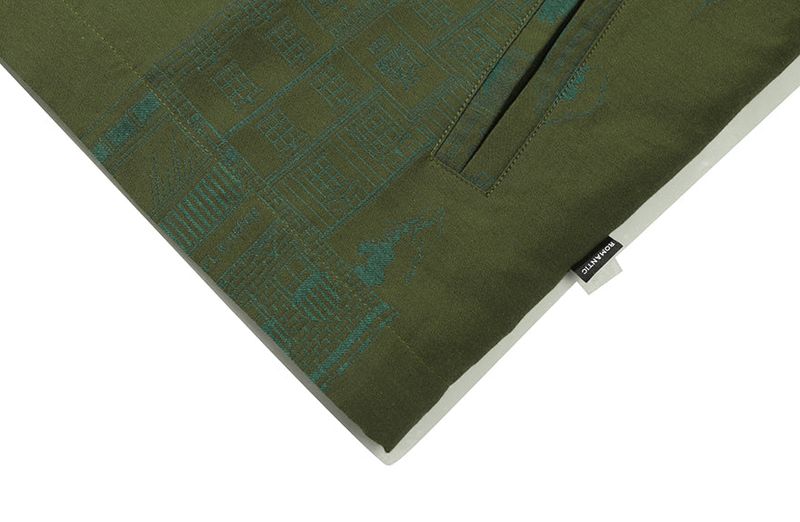 ROMANTIC STREET JACQUARD JACKET_KHAKI