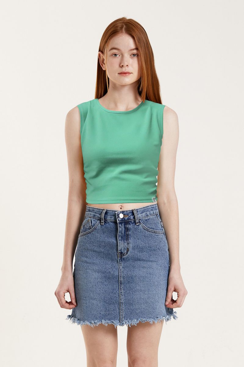 BACK CUT OUT T.SHIRT