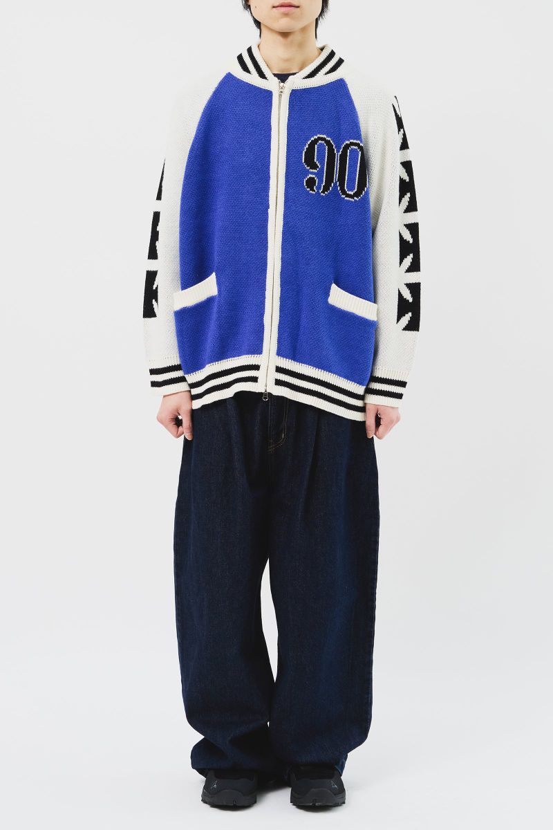 Neo Knitted Zip Jacket (2color)