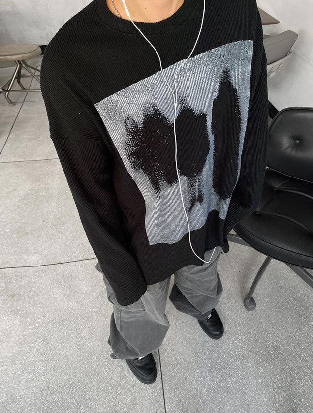 No.0433 shadow golgi KNIT T