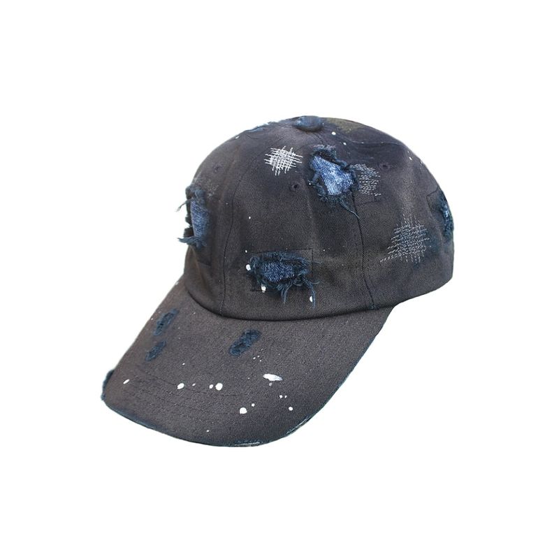 denim repair ball cap