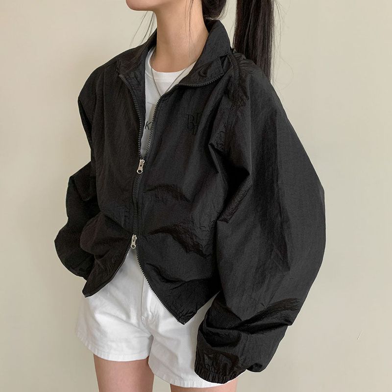 [Bellide made] Two-Way Anorak Windbreaker
