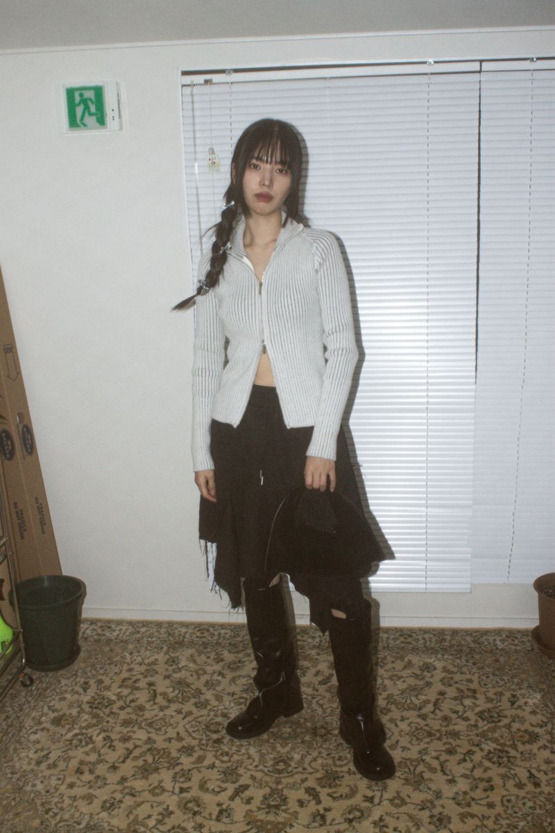 shirring boots cut boots