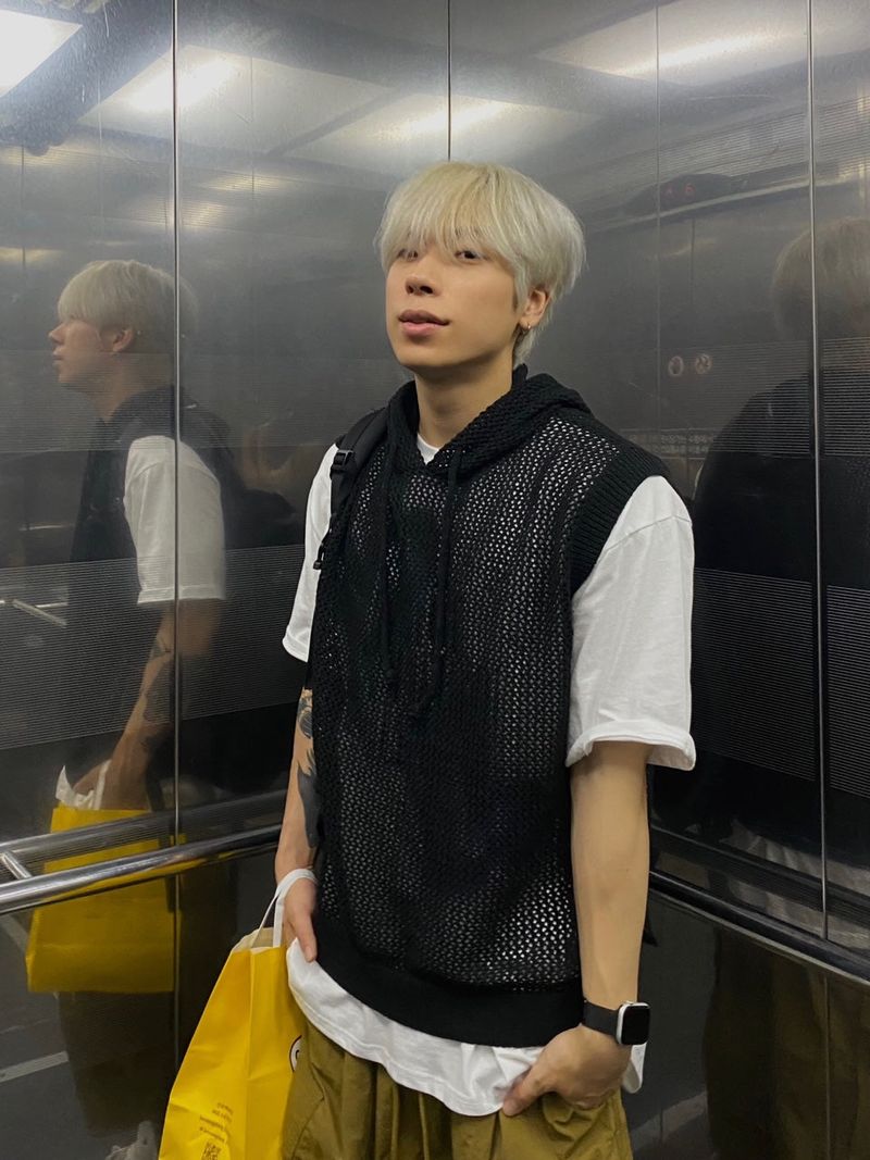 Net Hooded Vest 3C