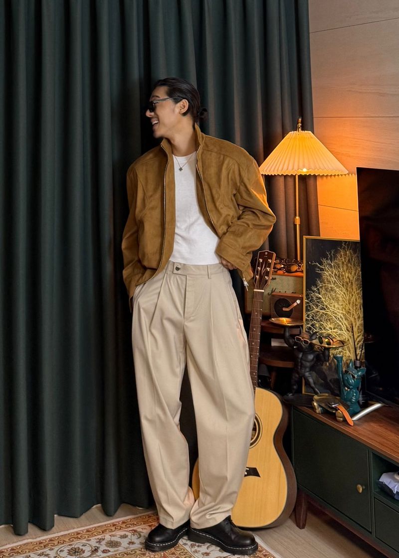 Pino Suede Fall Jacket 3COLOR
