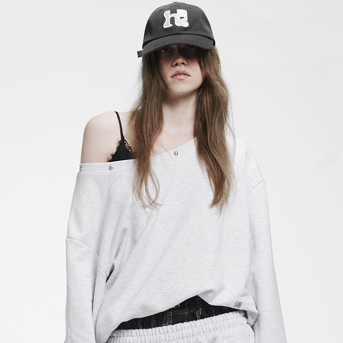 Holy Symbol Big Logo Ball cap_CHARCOAL