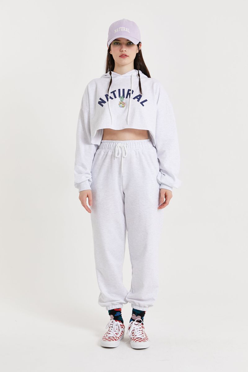 JENNY CROPPED HOODIE SET